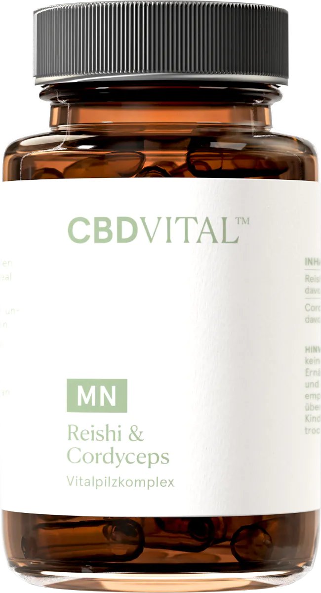 CBD Vital Reishi & Cordyceps | 60 Kapseln