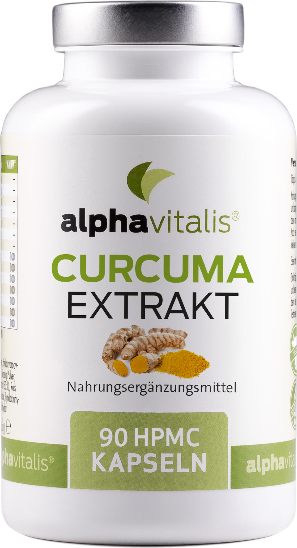 Alphavitalis Curcuma Extrakt | 90 Kapseln | hochdosiert