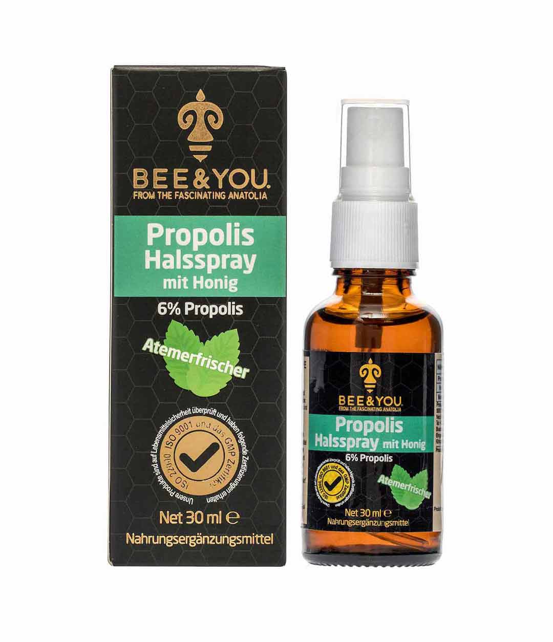 Bee & You Propolis Halsspray mit Honig | 30ml