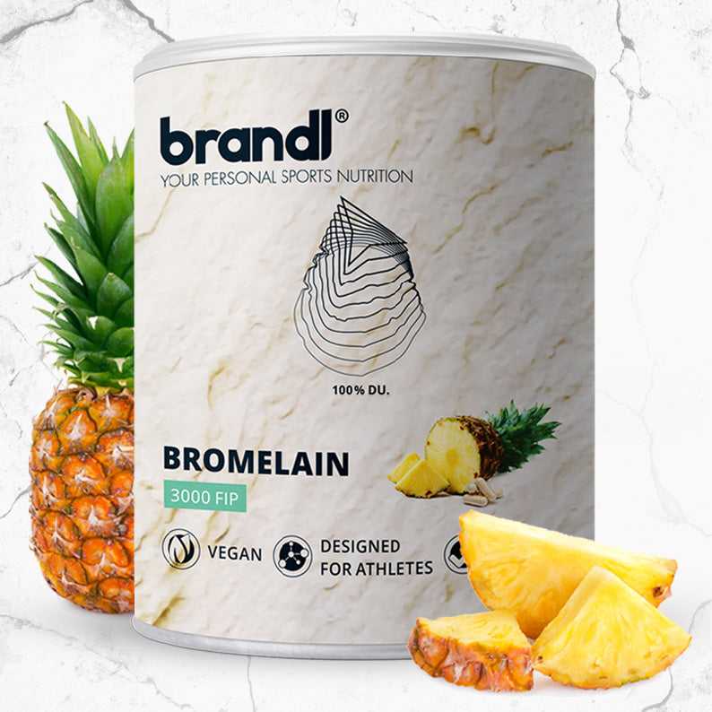 brandl Bromelain | 60 Kapseln | vegan | hergestellt in Deutschland
