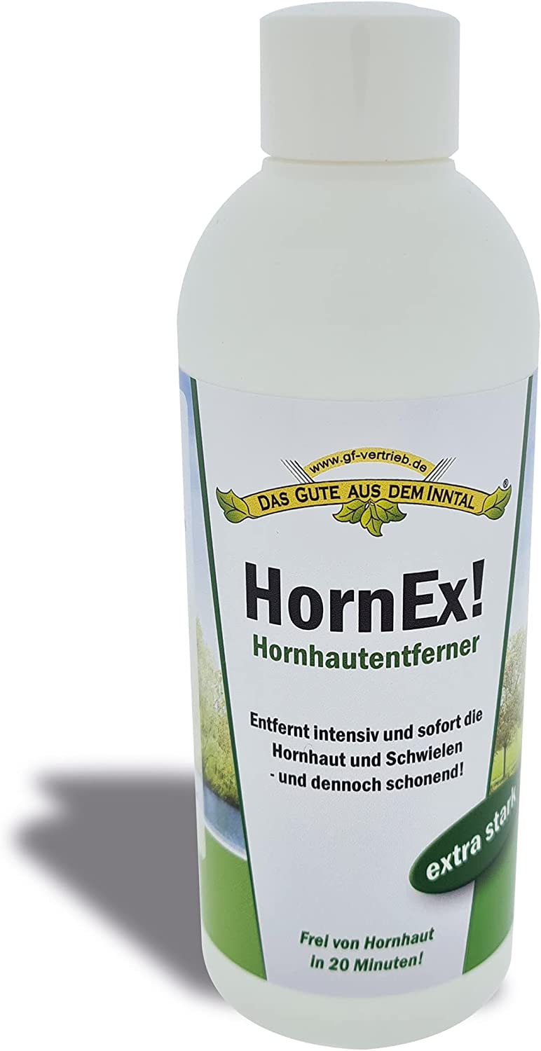Inntaler Naturprodukte HornEx! | 250ml | Hornhautentferner | extra stark