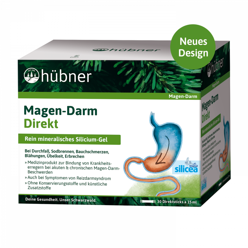 Hübner silicea Magen-Darm DIRECT | 450ml | 30 Direktsticks