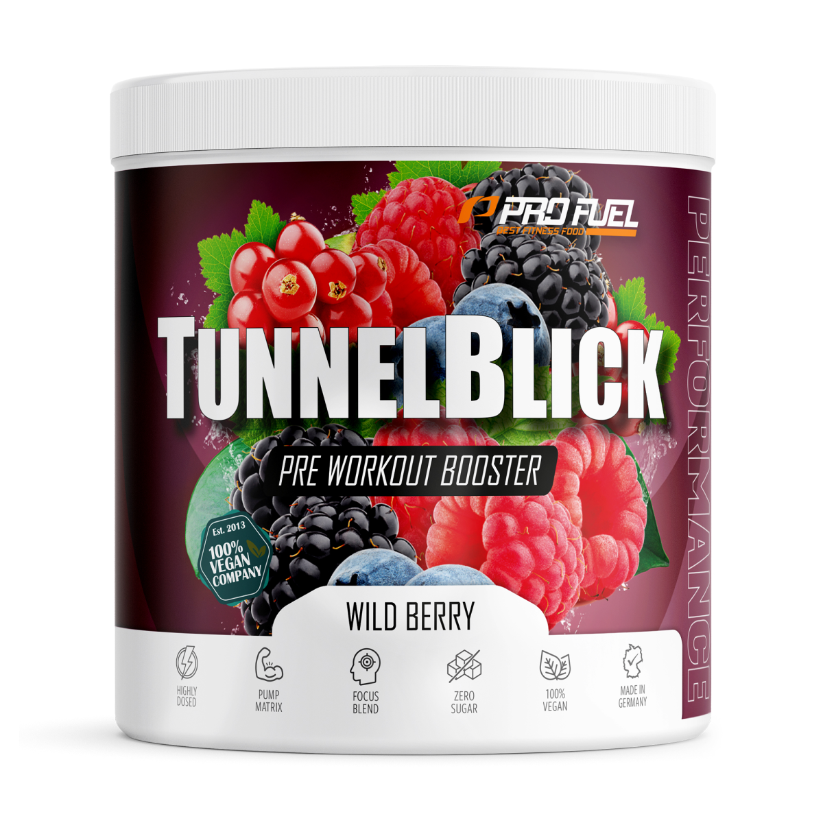 ProFuel TUNNELBLICK | Energy Booster | Wild Berry