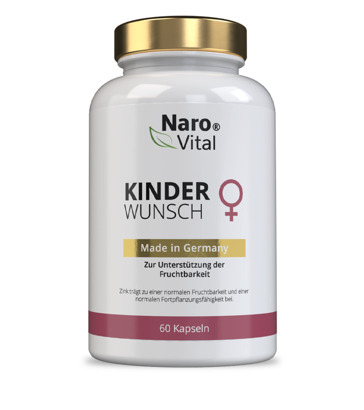 NaroVital Kinderwunsch - Pränatale Vitamine | 60 Kapseln