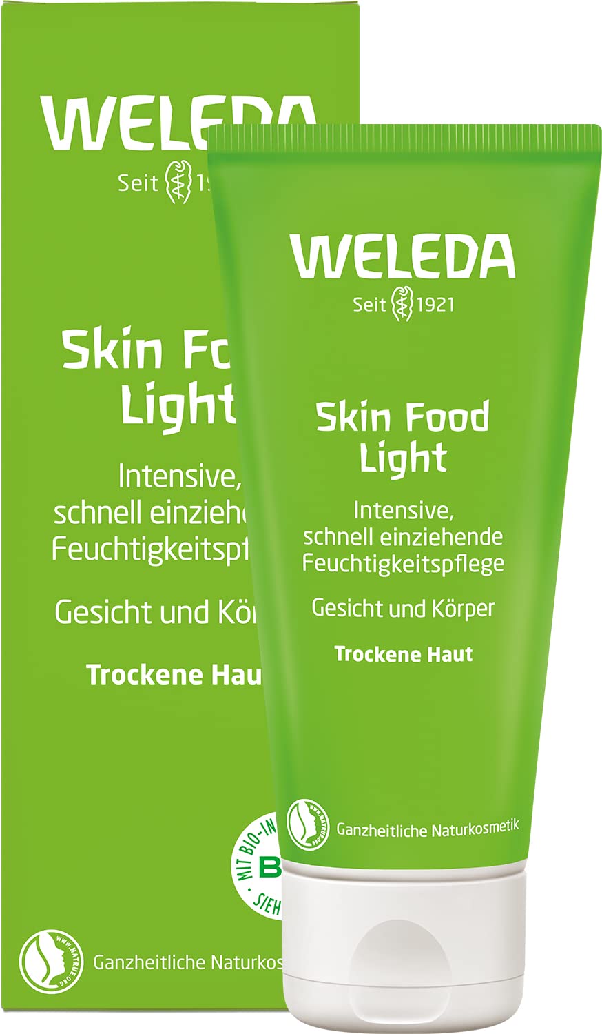 Weleda Skin Food Light | 75ml | Gesicht und Körper | Für trockene Haut