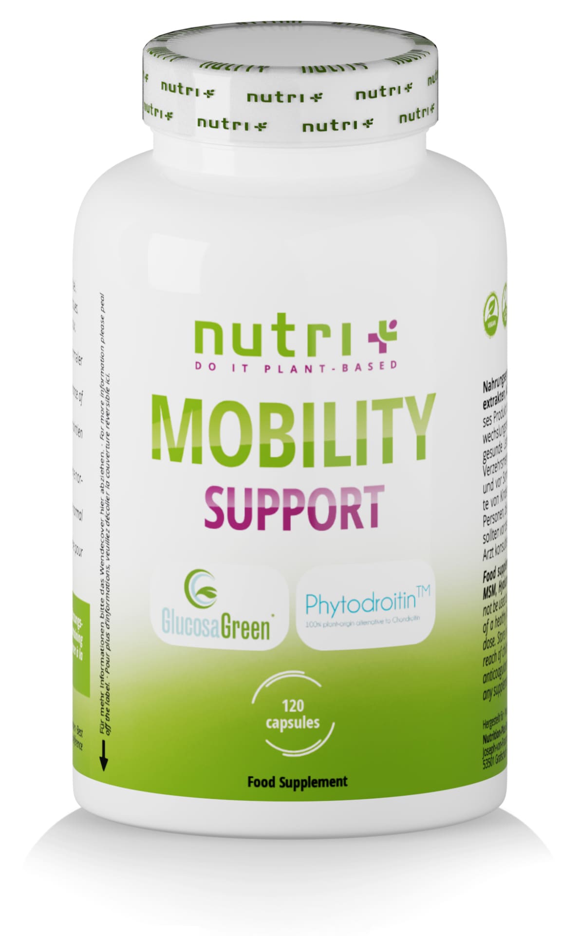nutri+ Mobility Support Gelenk Kapseln | 120 Kapseln
