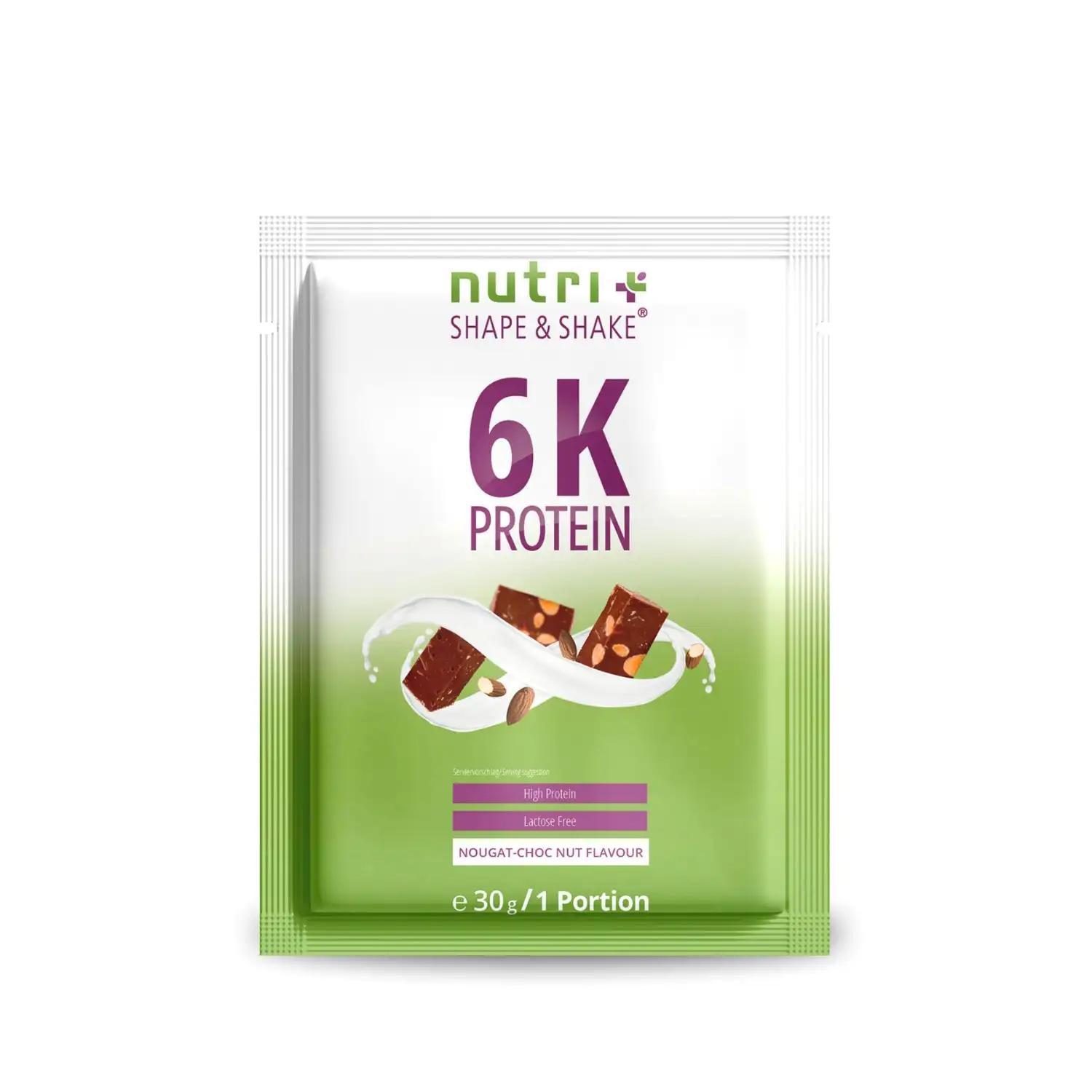 nutri+ Vegan 6K Protein Pulver Proben