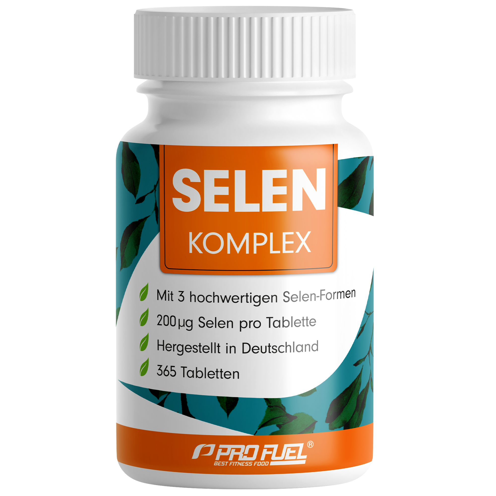 ProFuel Selen Komplex | 365 Tabletten | Komplex aus 3 Selen-Formen | vegan