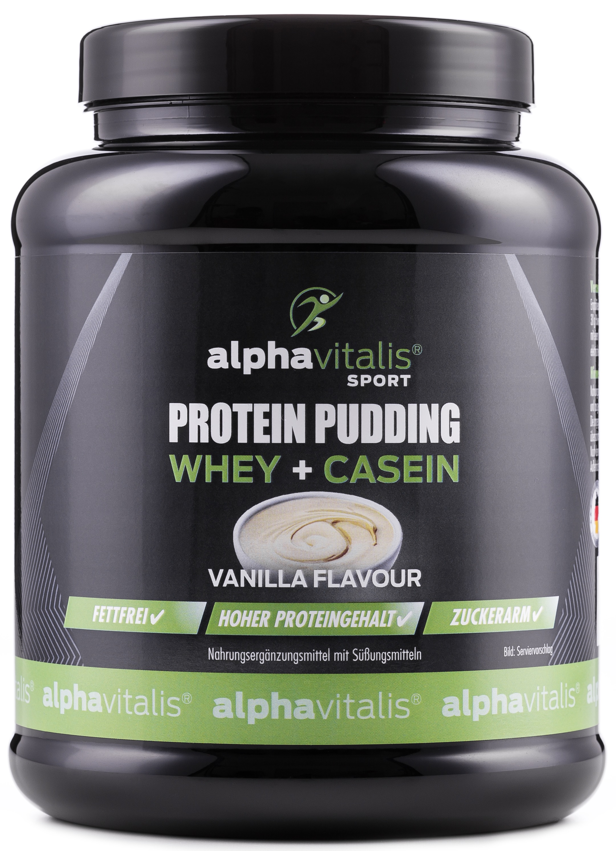 Alphavitalis Protein Pudding | Whey + Casein | 500g