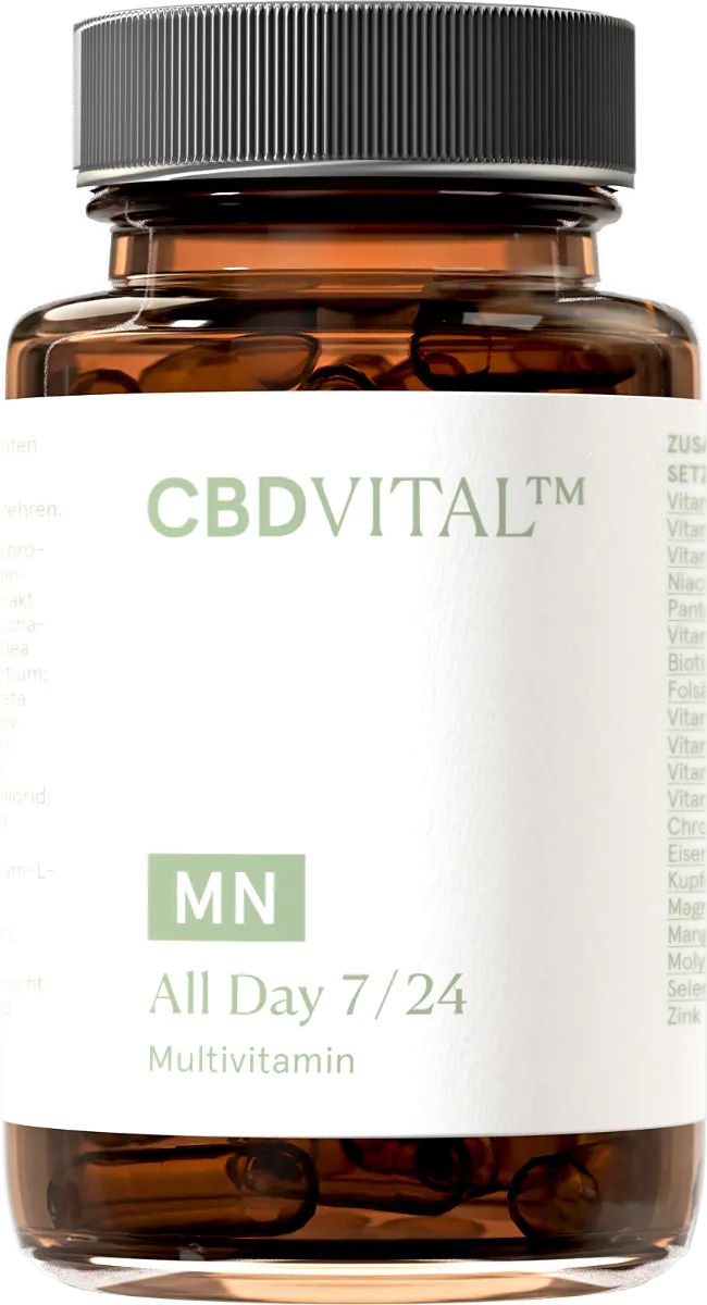 CBD Vital All Day 7 / 24 Multivitamin | 60 Kapseln