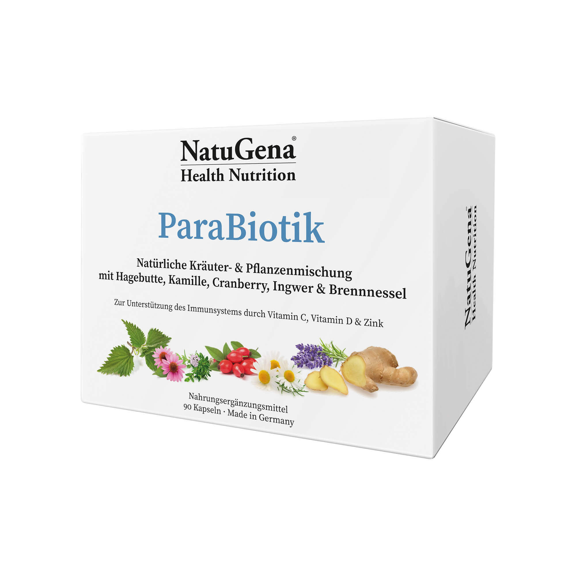 NatuGena ParaBiotik | 90 Kapseln - Kraftvolle Unterstützung für das Immunsystem mit Echinacea