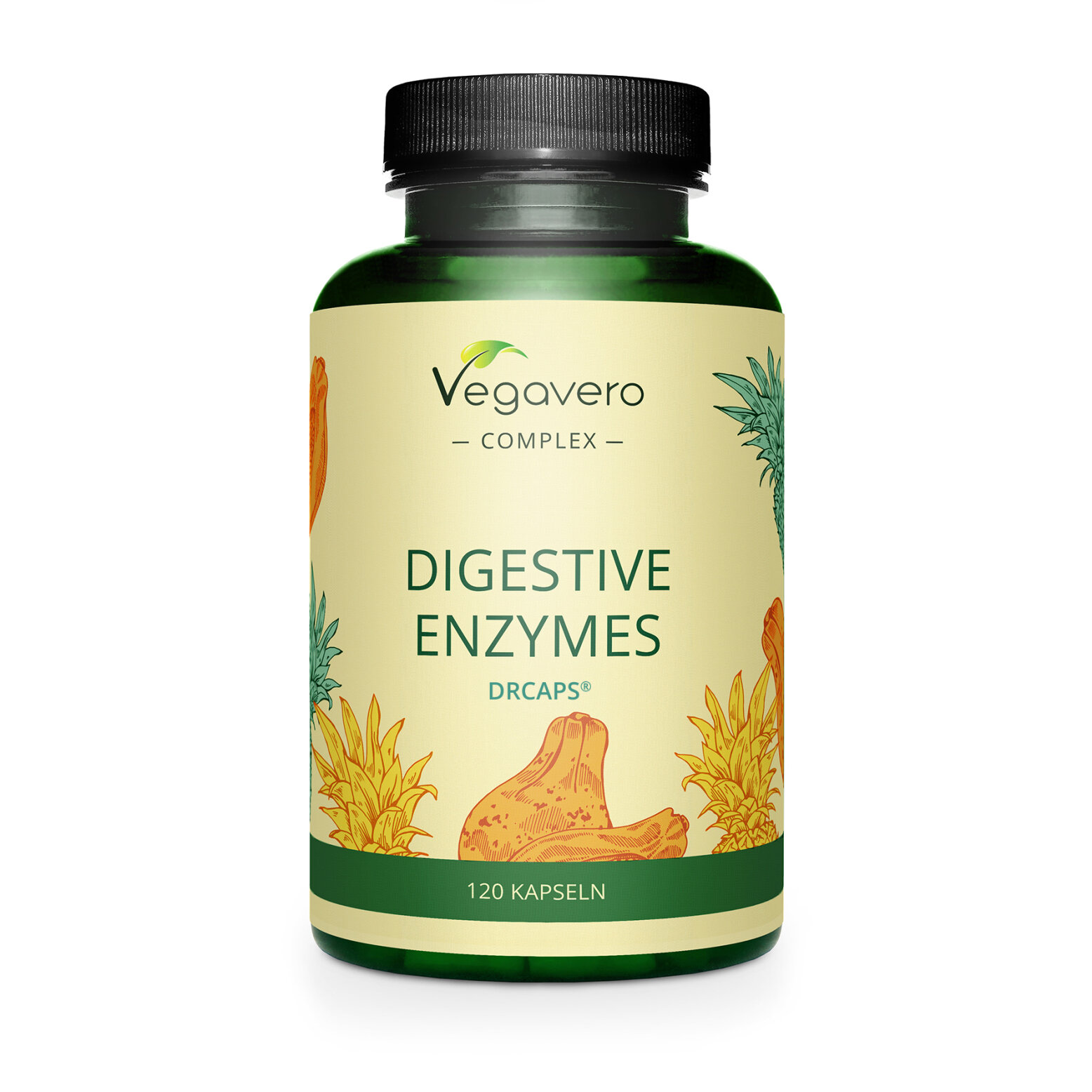 Vegavero Digestive Enzymes Complex | 120 Kapseln