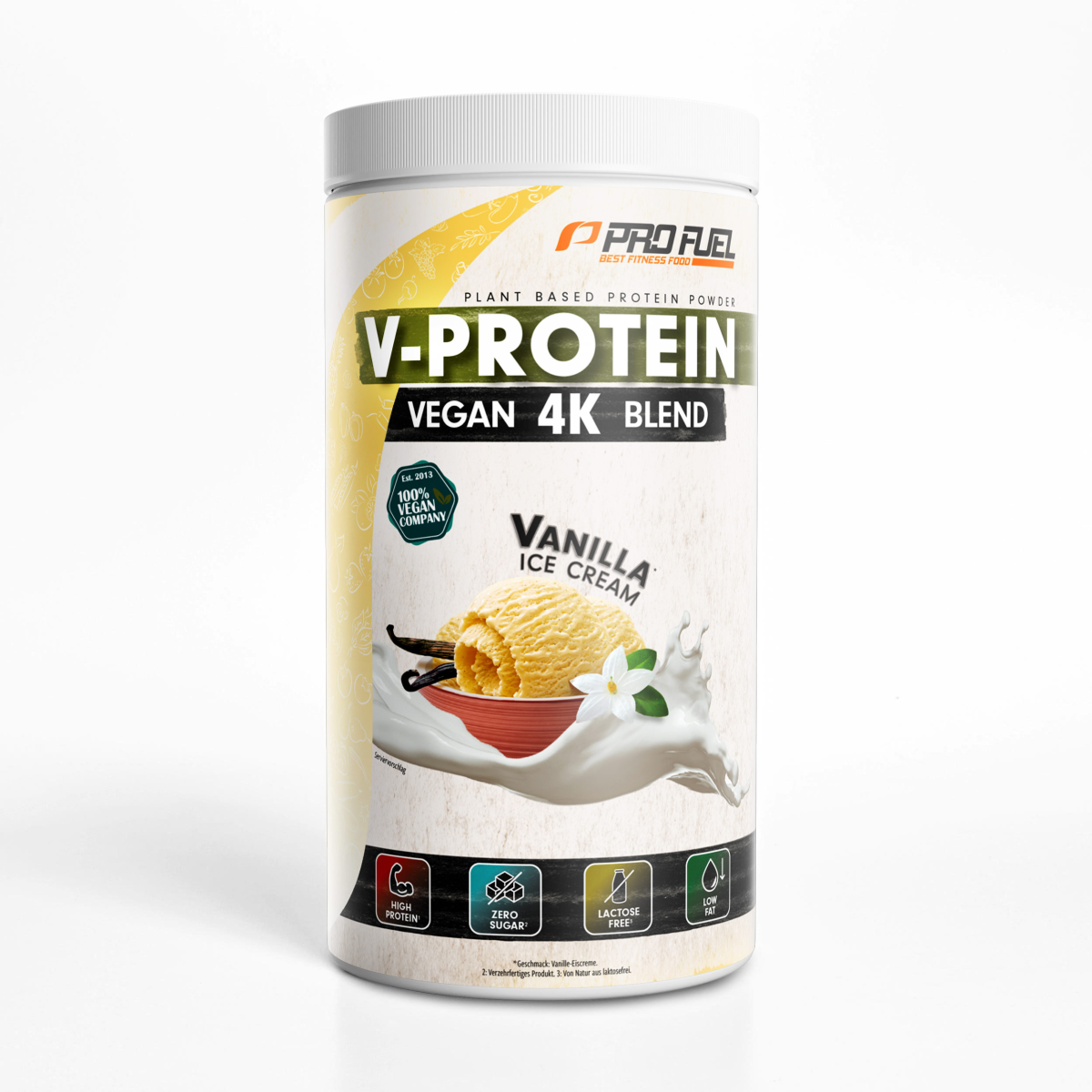 ProFuel V-PROTEIN vegan 4K Blend Vanilla Ice Cream