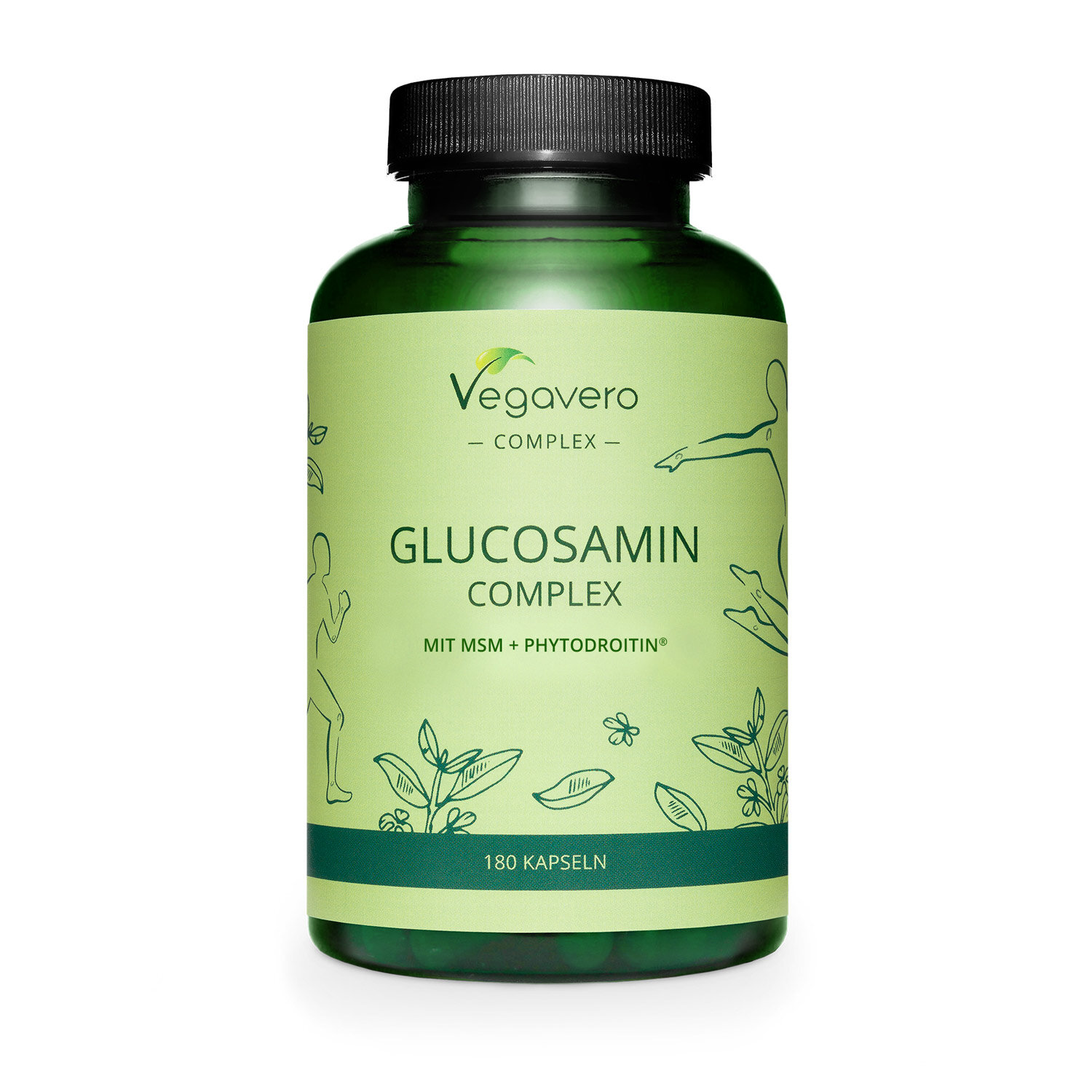 Vegavero Glucosamin Complex | 180 Kapseln