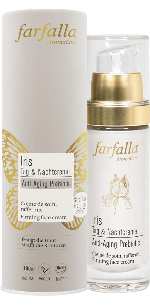 Farfalla Iris Anti-Ageing Prebiotic Tag & Nachtcreme | 30 ml