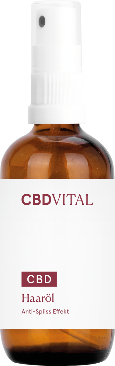 CBD Vital CBD Haaröl | 100ml | Kopfhautpflege & Haarglanz mit 100 mg CBD