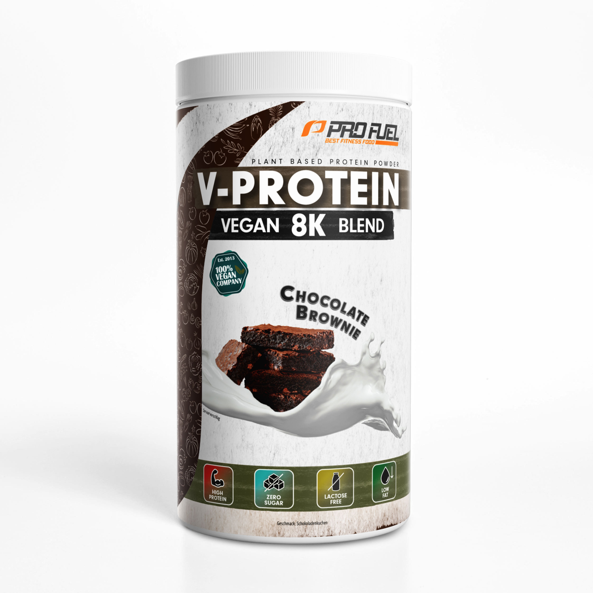 ProFuel V-PROTEIN | vegan 8K Blend | Chocolate Brownie