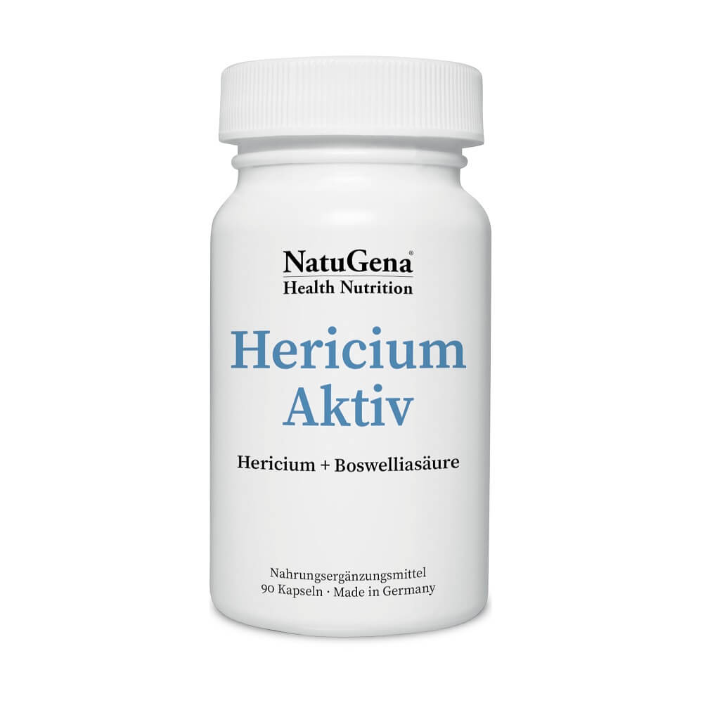 NatuGena HericiumAktiv | 90 Kapseln | Hericium & Boswelliasäure