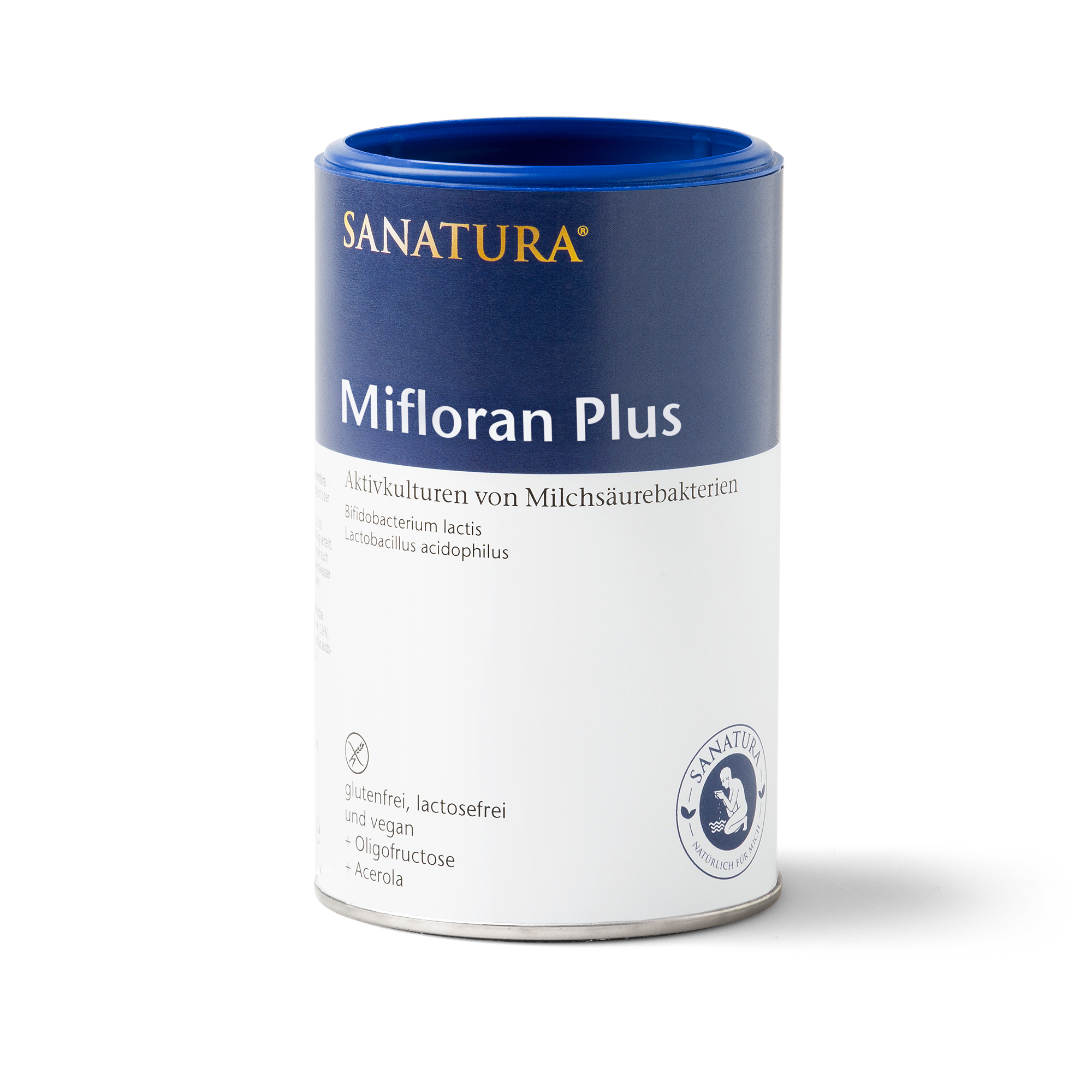 Sanatura Mifloran Plus | 200g | Unterstützt Darmgesundheit & Immunsystem mit Probiotika & Vitamin C | Für alle Altersgruppen