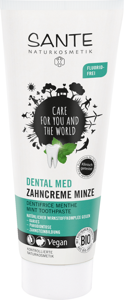 SANTE Dental Med Zahncreme Minze | 75ml | vegan