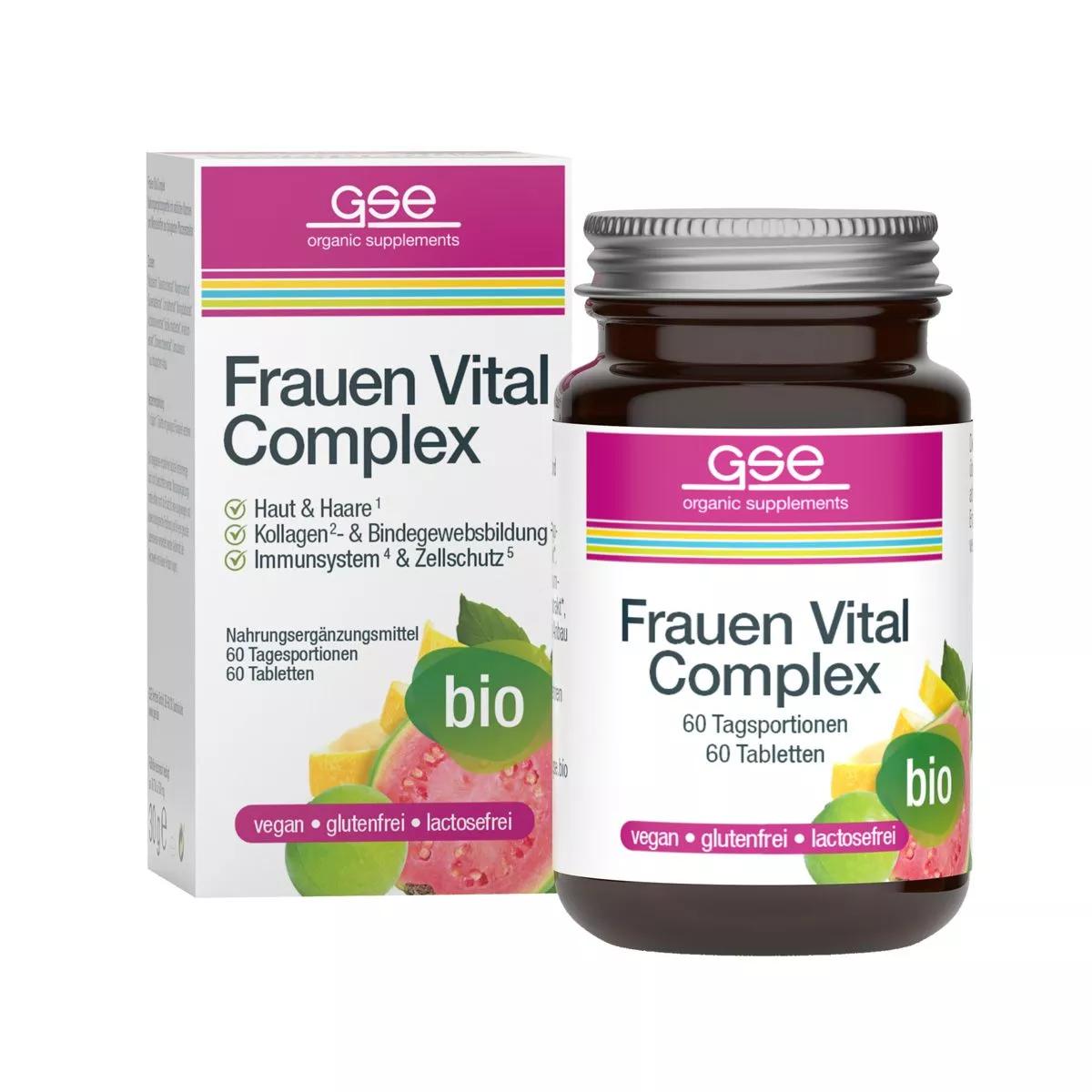 GSE Frauen Vital Complex | 60 Tabletten