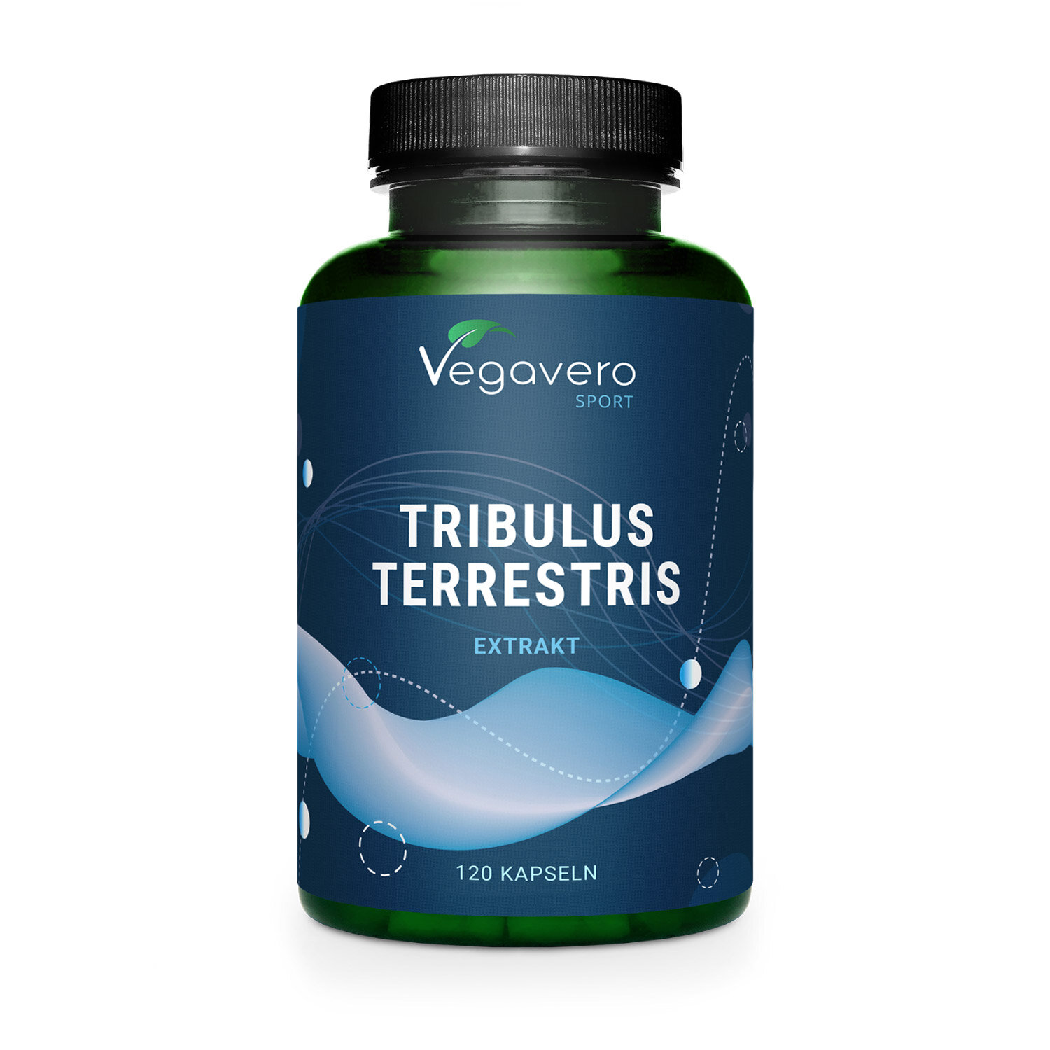 Vegavero Tribulus Terrestris | 120 Kapseln | standadisiert auf 90% Saponine | vegan